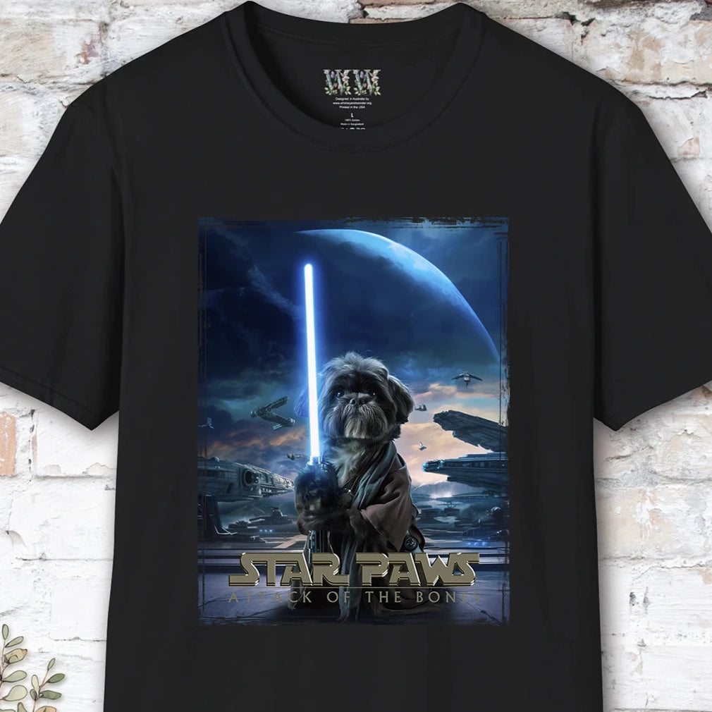Shih Tzu #2 Star Paws Unisex T shirt