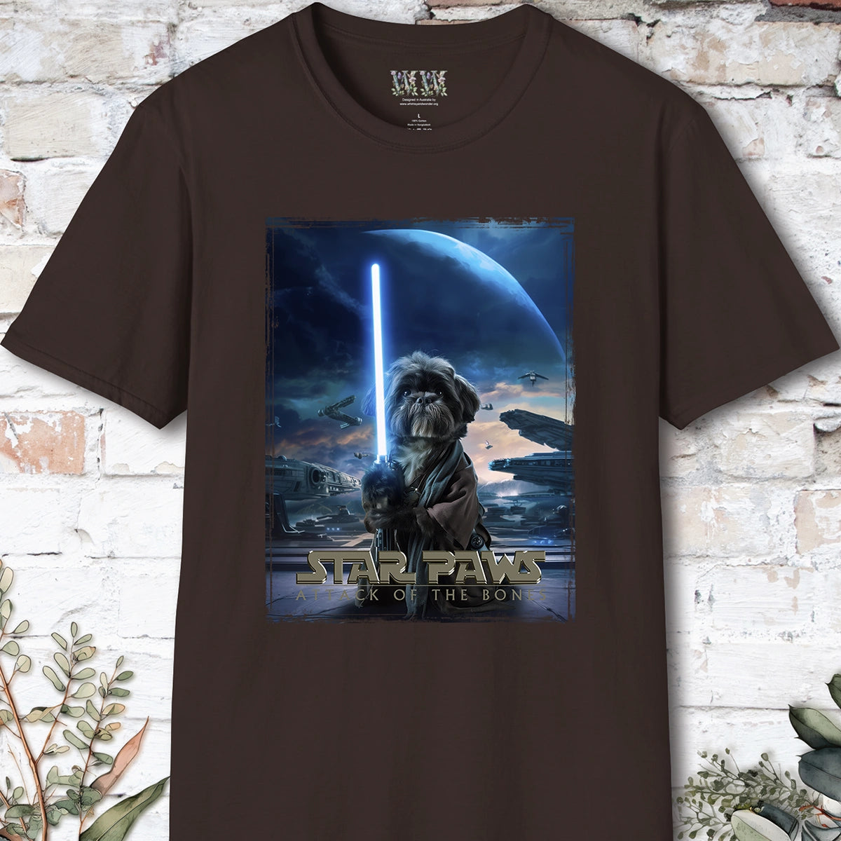 Shih Tzu #2 Star Paws Unisex T shirt