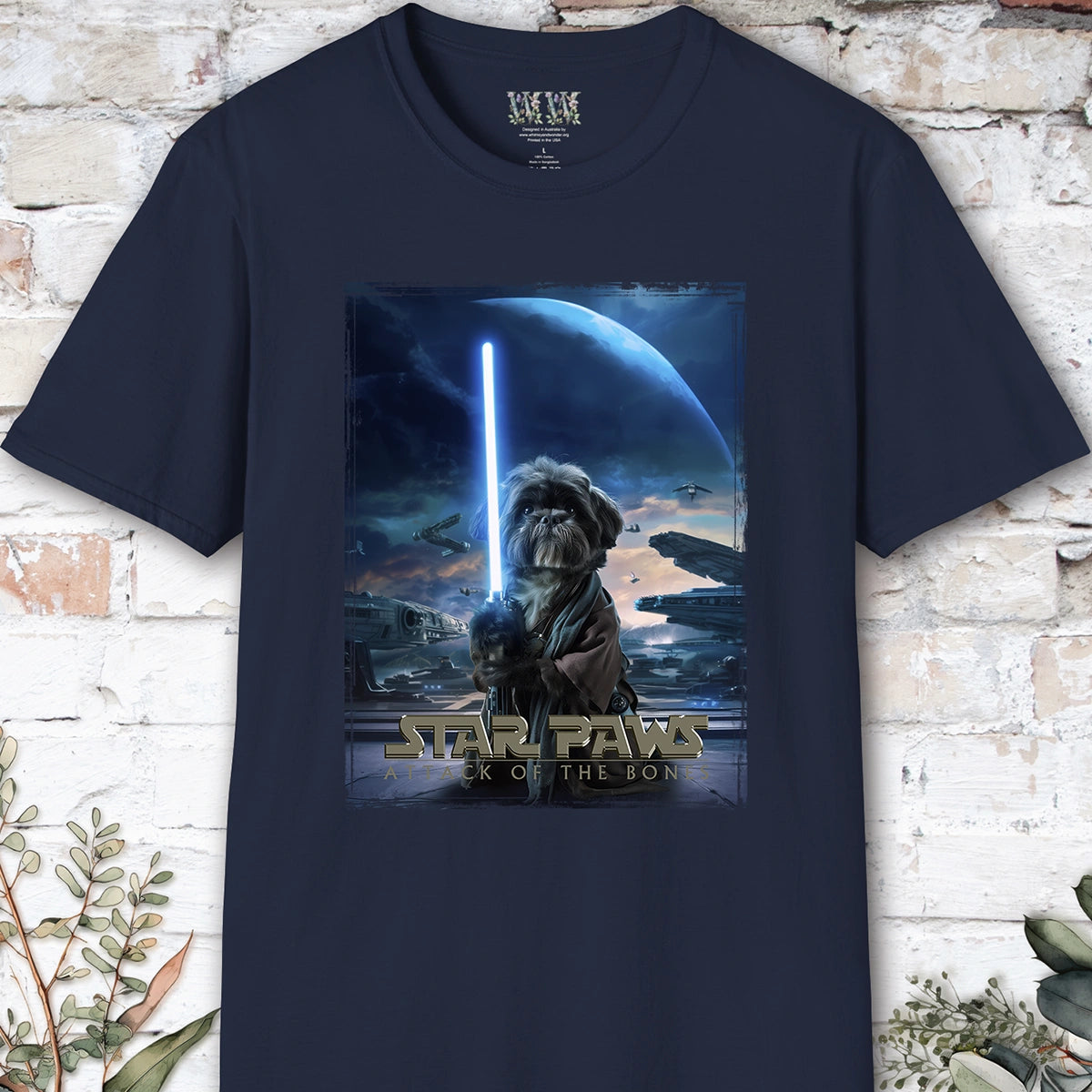 Shih Tzu #2 Star Paws Unisex T shirt