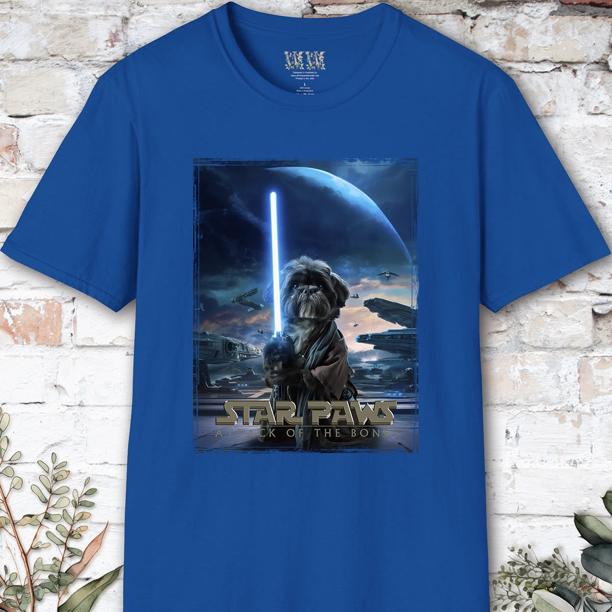 Shih Tzu #2 Star Paws Unisex T shirt