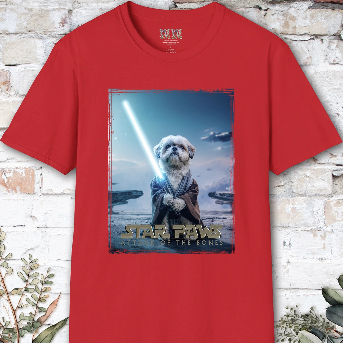 Shih Tzu #3 Star Paws Unisex T shirt