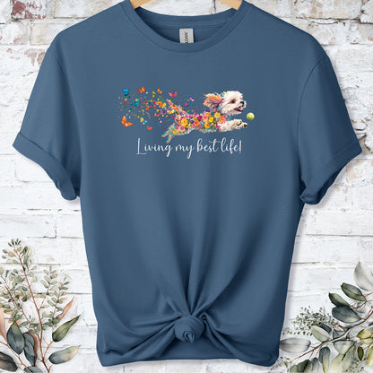 Shih Tzu #1 Living my best life, unisex T shirt
