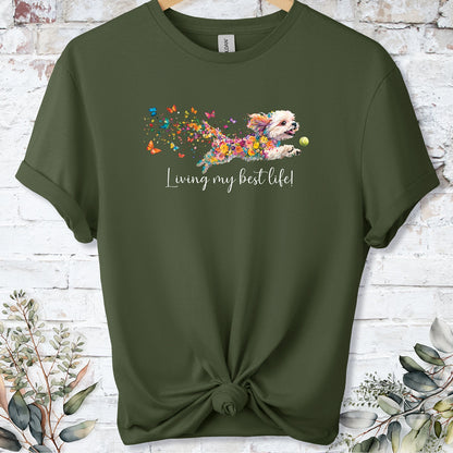 Shih Tzu #1 Living my best life, unisex T shirt