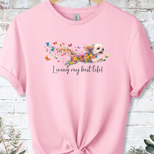Shih Tzu #1 Living my best life, unisex T shirt