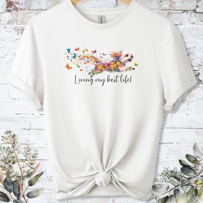 Shih Tzu #1 Living my best life, unisex T shirt