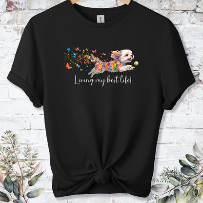 Shih Tzu #1 Living my best life, unisex T shirt