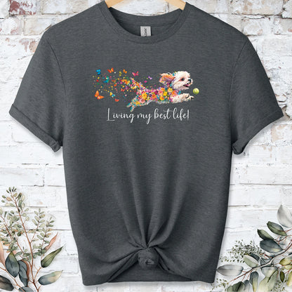 Shih Tzu #1 Living my best life, unisex T shirt