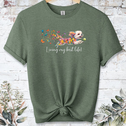 Shih Tzu #1 Living my best life, unisex T shirt