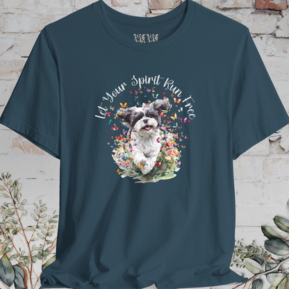 Shih Tzu #7 'Let your spirit run free' T shirt