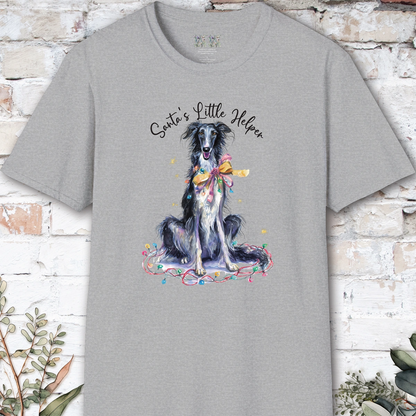 Silken Windhound #1 Santa's little helper. unisex T shirt