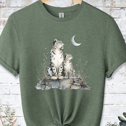 Snow Leopard #2 Unisex T shirt