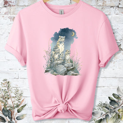 Snow Leopard #3 Unisex T shirt