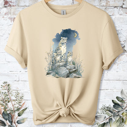Snow Leopard #3 Unisex T shirt