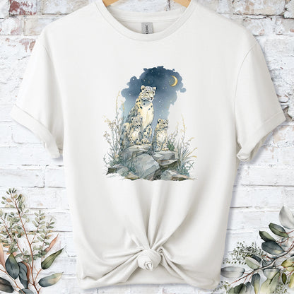 Snow Leopard #3 Unisex T shirt