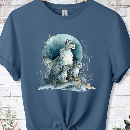 Snow Leopard #4 Unisex T shirt