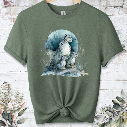 Snow Leopard #4 Unisex T shirt