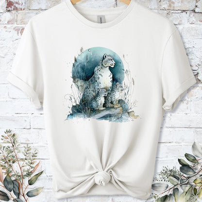 Snow Leopard #4 Unisex T shirt