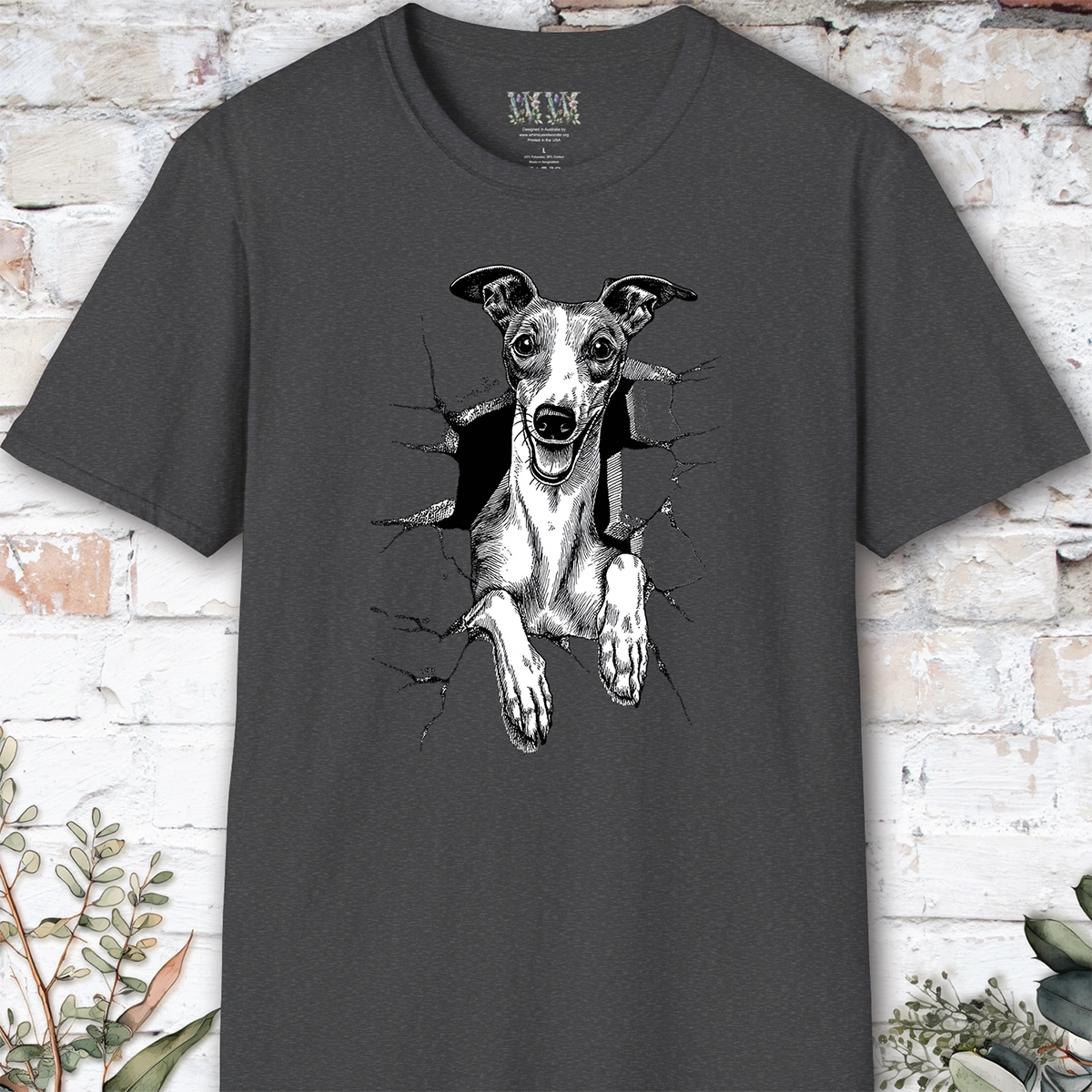 Whippet Break Out, Short Sleeve Unisex Tee