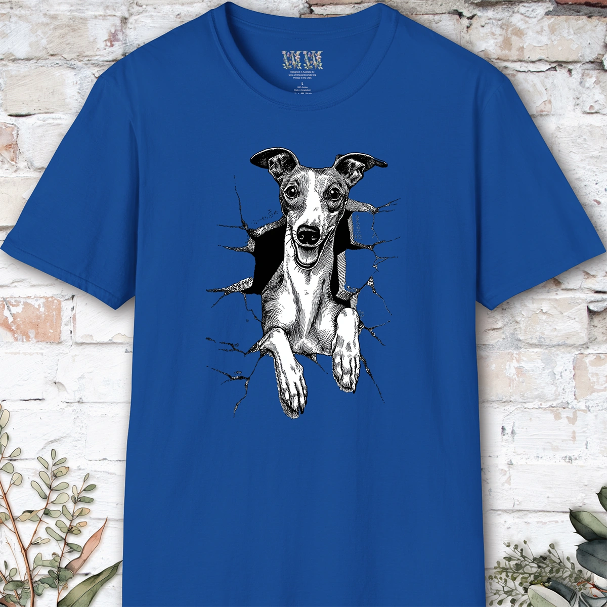 Whippet Break Out, Short Sleeve Unisex Tee