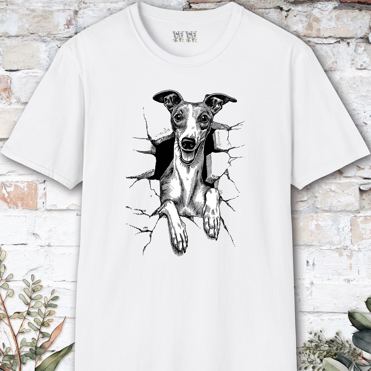 Whippet Break Out, Short Sleeve Unisex Tee