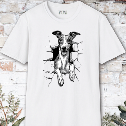 Whippet Break Out, Short Sleeve Unisex Tee