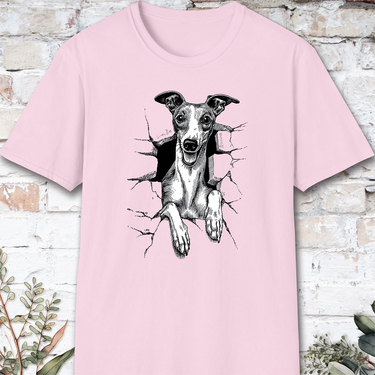 Whippet Break Out, Short Sleeve Unisex Tee