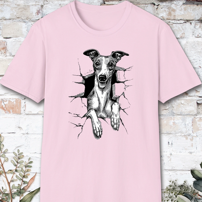 Whippet Break Out, Short Sleeve Unisex Tee