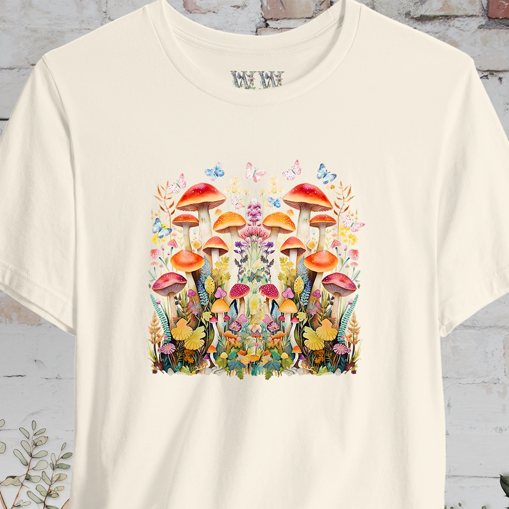 Wild Mushrooms, unisex T-Shirt