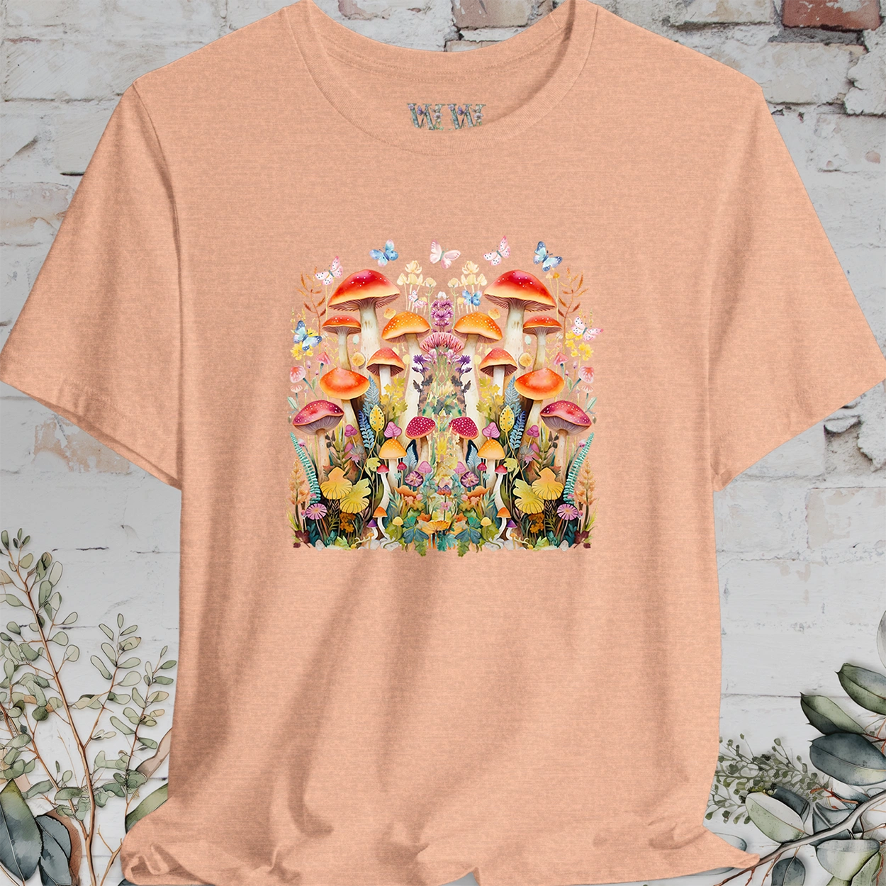 Wild Mushrooms, unisex T-Shirt