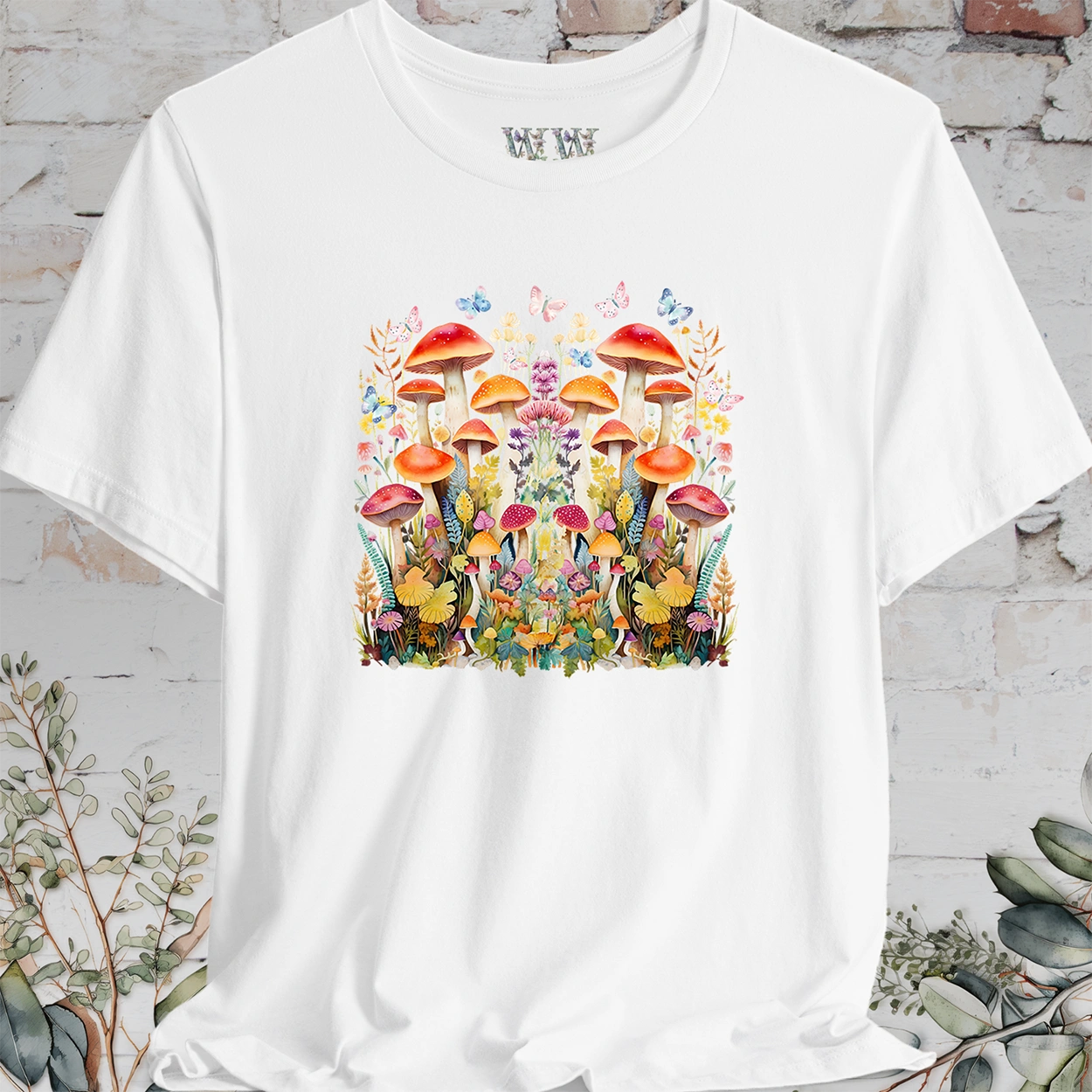 Wild Mushrooms, unisex T-Shirt